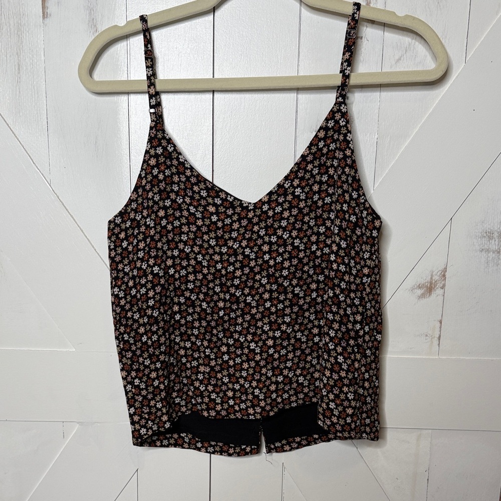 Madewell Black Floral Spaghetti Strap Camisole - Picture 10 of 10